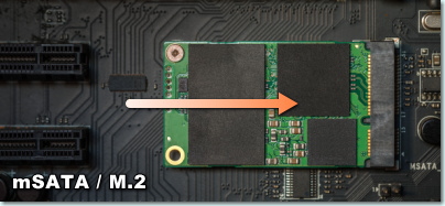 mSATA / M.2 SSD